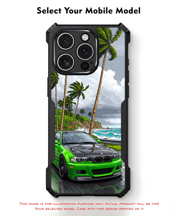 Sports_Car_On_Street__Design_Printed_Bumper_Glossy_Back_Case_Cover_With_Camera_Protection_Mk000230_Ip