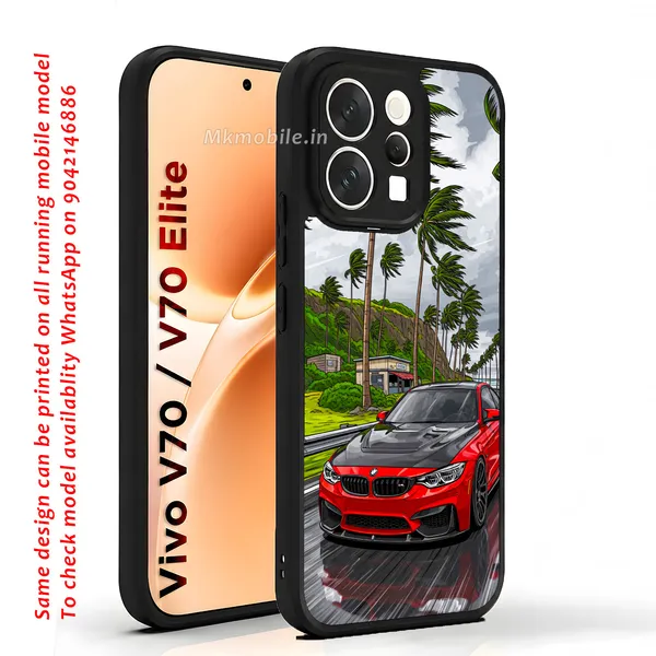 Sports_Car_On_Street_Design_Printed_Premium_Glossy_Back_Case_Cover_With_Camera_Protection_For_Vivo_V70_5G_/_V70_5G_Elite_Mk000231_Bx