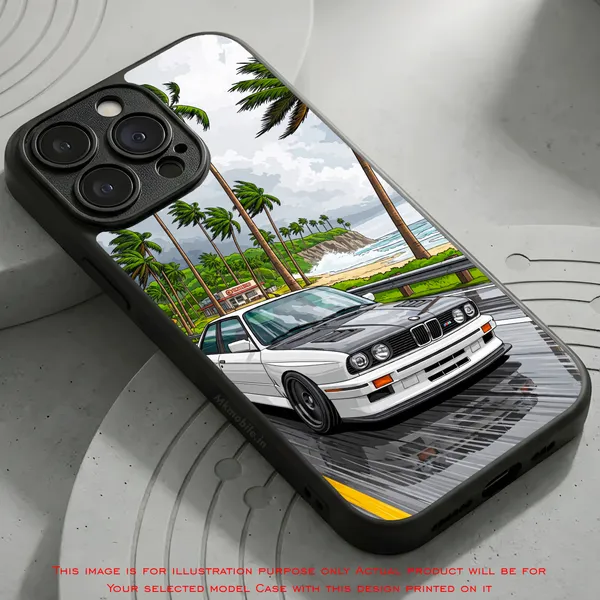 Sports_Car_On_Street__Design_Printed_Premium_Glossy_Back_Case_Cover_With_Camera_Protection_Mk000232_Bx