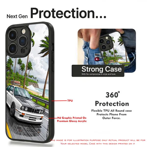 Sports_Car_On_Street__Design_Printed_Premium_Glossy_Back_Case_Cover_With_Camera_Protection_Mk000232_Bx