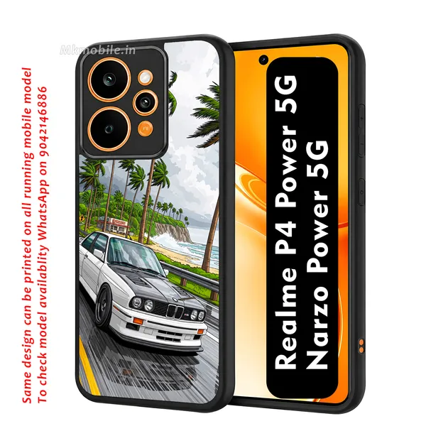 Sports_Car_On_Street_Design_Printed_Premium_Glossy_Back_Case_Cover_With_Camera_Protection_For_Realme_P4_Power_5G_/_Narzo_Power_5G_Mk000232_Bx