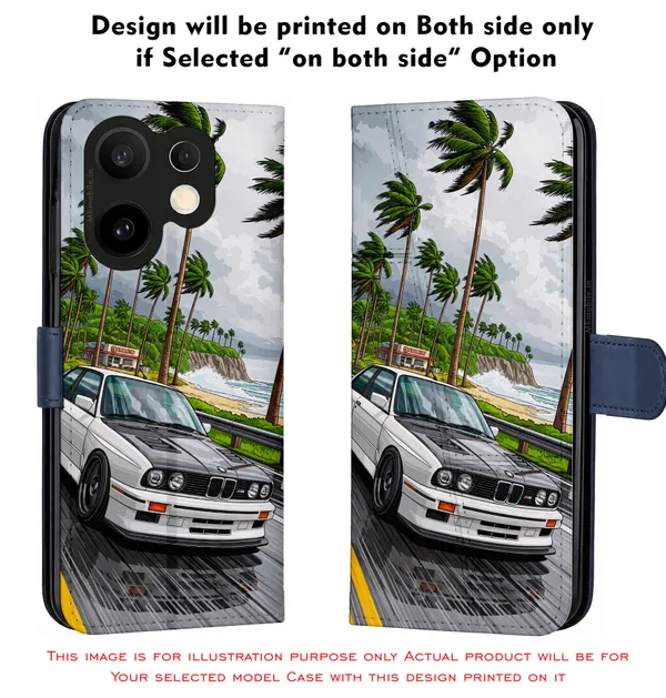 Sports_Car_On_Street__Design_Printed_Flip_Case_Cover_With_Camera_Protection_Mk000232_Fcuv