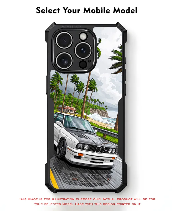 Sports_Car_On_Street__Design_Printed_Bumper_Glossy_Back_Case_Cover_With_Camera_Protection_Mk000232_Ip