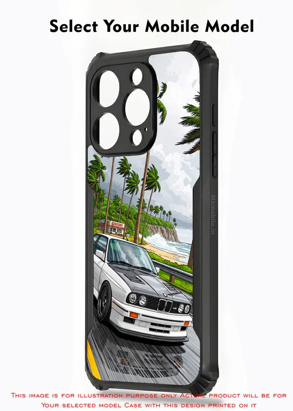 Sports_Car_On_Street__Design_Printed_Bumper_Glossy_Back_Case_Cover_With_Camera_Protection_Mk000232_Ip