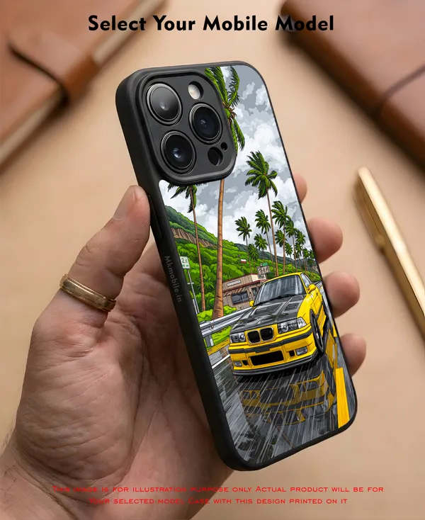 Sports_Car_On_Street__Design_Printed_Premium_Glossy_Back_Case_Cover_With_Camera_Protection_Mk000233_Bx