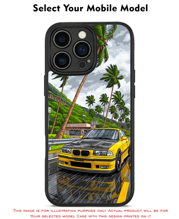 Sports_Car_On_Street__Design_Printed_Premium_Glossy_Back_Case_Cover_With_Camera_Protection_Mk000233_Bx