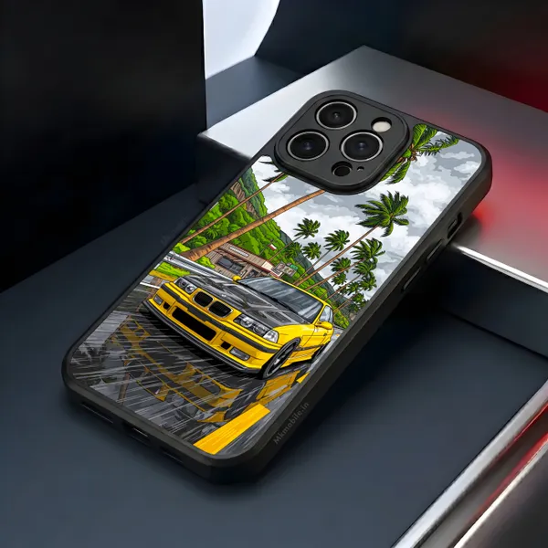 Sports_Car_On_Street__Design_Printed_Premium_Glossy_Back_Case_Cover_With_Camera_Protection_Mk000233_Bx
