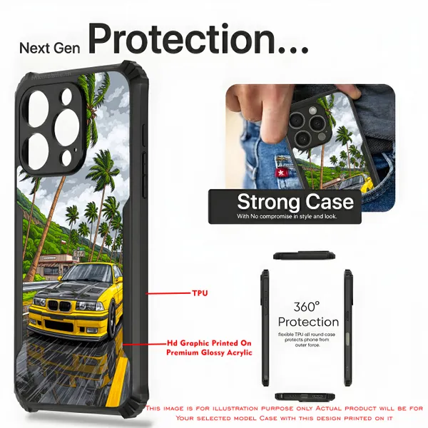 Sports_Car_On_Street__Design_Printed_Bumper_Glossy_Back_Case_Cover_With_Camera_Protection_Mk000233_Ip