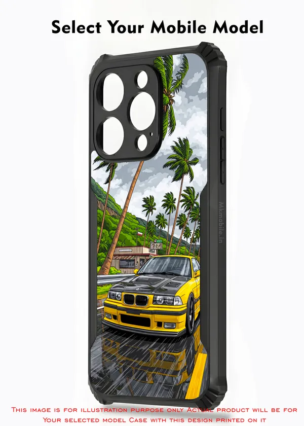 Sports_Car_On_Street__Design_Printed_Bumper_Glossy_Back_Case_Cover_With_Camera_Protection_Mk000233_Ip