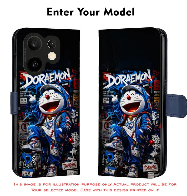 Doraemon_Graffiti_Style_Art__Design_Printed_Flip_Case_Cover_With_Camera_Protection_Mk000236_Fcuv