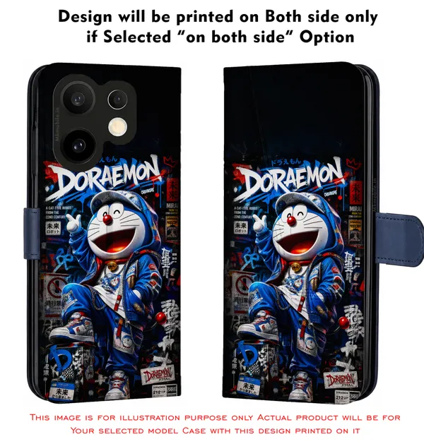 Doraemon_Graffiti_Style_Art__Design_Printed_Flip_Case_Cover_With_Camera_Protection_Mk000236_Fcuv