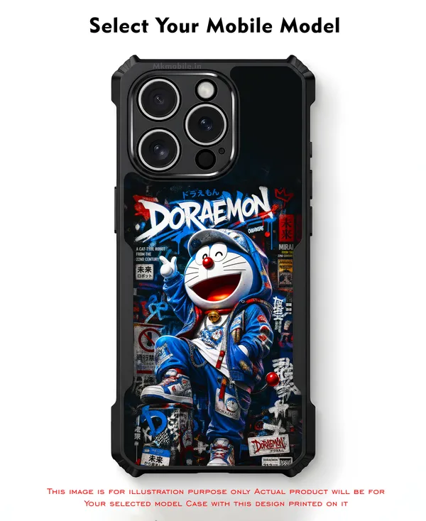Doraemon_Graffiti_Style_Art__Design_Printed_Bumper_Glossy_Back_Case_Cover_With_Camera_Protection_Mk000236_Ip