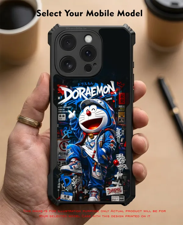 Doraemon_Graffiti_Style_Art__Design_Printed_Bumper_Glossy_Back_Case_Cover_With_Camera_Protection_Mk000236_Ip