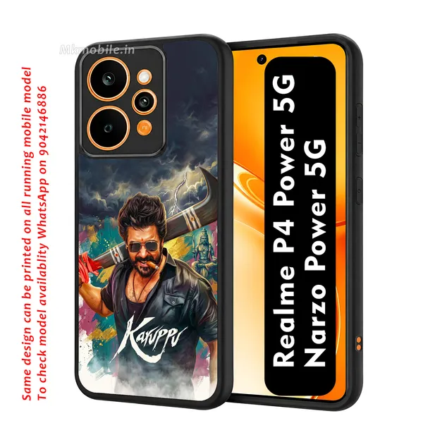 Actor_Suriya_Karuppu_Movie_Look_Design_Printed_Premium_Glossy_Back_Case_Cover_With_Camera_Protection_For_Realme_P4_Power_5G_/_Narzo_Power_5G_Mk000240_Bx