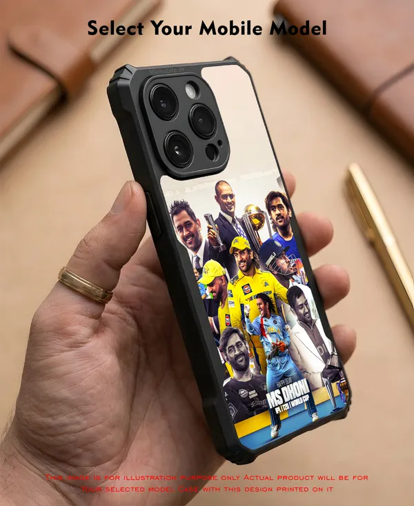 Cricket_Player_Dhoni_Collage_Design_Printed_Bumper_Glossy_Back_Case_Cover_With_Camera_Protection_Mk000241_Ip