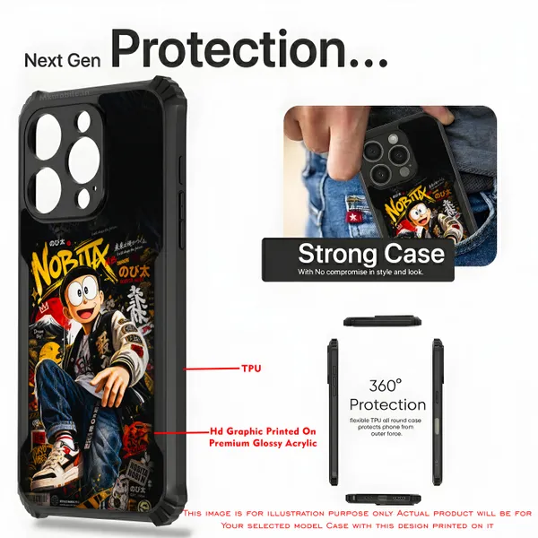 Doraemon_Nobita_Character_Graffiti_Style_Art__Design_Printed_Bumper_Glossy_Back_Case_Cover_With_Camera_Protection_Mk000245_Ip