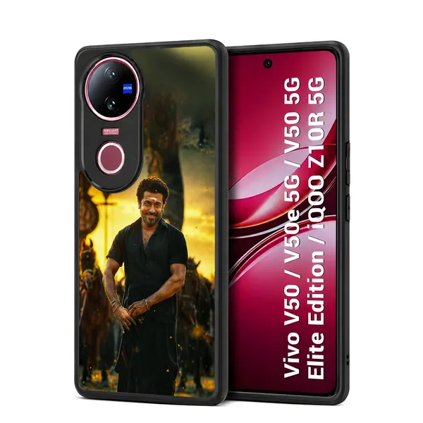 Actor_Suriya_Karuppu_Movie_Look_Design_Printed_Premium_Glossy_Back_Case_Cover_With_Camera_Protection_For_Vivo_V50_/_V50e_/_V50_5g_Elite_Edition_/_iQOO_Z10r_5g_Mk000247_Bx