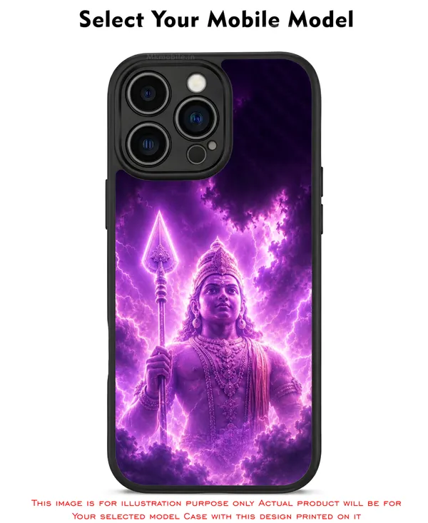 Lord_Muruga_On_Purple_Sky_Design_Printed_Premium_Glossy_Back_Case_Cover_With_Camera_Protection_Mk000248_Bx