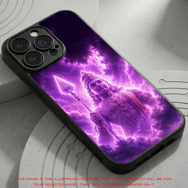 Lord_Muruga_On_Purple_Sky_Design_Printed_Premium_Glossy_Back_Case_Cover_With_Camera_Protection_Mk000248_Bx