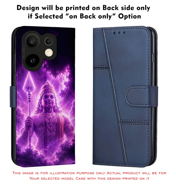 Lord_Muruga_On_Purple_Sky_Design_Printed_Flip_Case_Cover_With_Camera_Protection_Mk000248_Fcuv