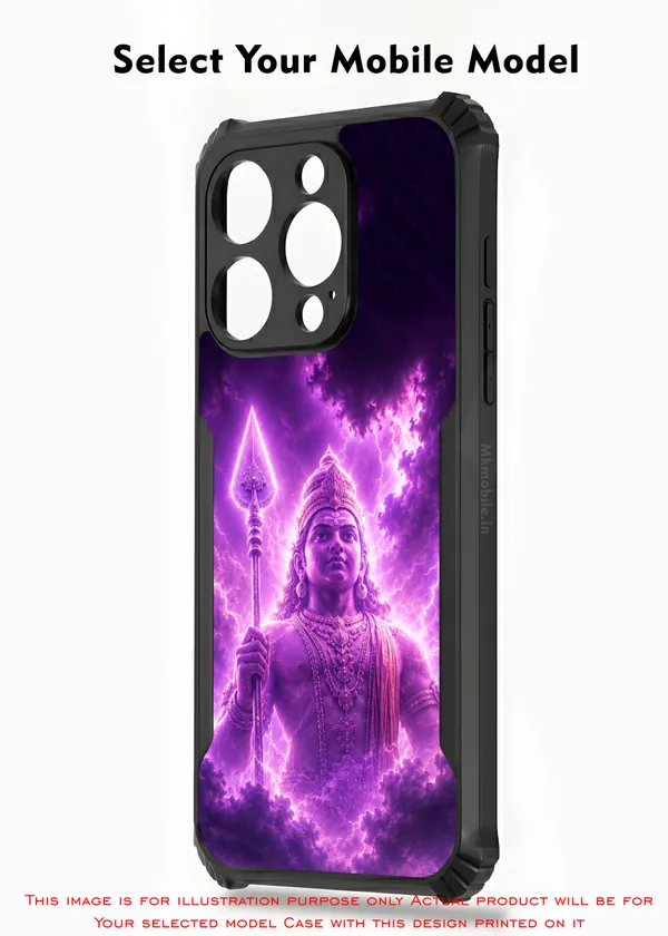 Lord_Muruga_On_Purple_Sky_Design_Printed_Bumper_Glossy_Back_Case_Cover_With_Camera_Protection_Mk000248_Ip
