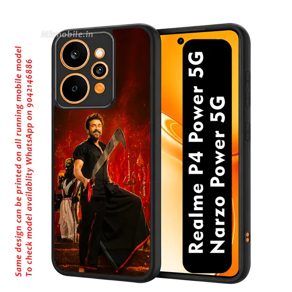 Tamil_Actor_Suriya_Karuppu_Movie_Look_Design_Printed_Premium_Glossy_Back_Case_Cover_With_Camera_Protection_For_Realme_P4_Power_5G_/_Narzo_Power_5G_Mk000256_Bx
