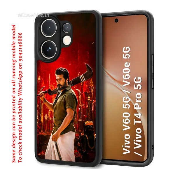 Tamil_Actor_Suriya_Karuppu_Movie_Look_Design_Printed_Premium_Glossy_Back_Case_Cover_With_Camera_Protection_For_Vivo_V60_5G_/_V60e_/_T4_Pro_5G_Mk000257_Bx