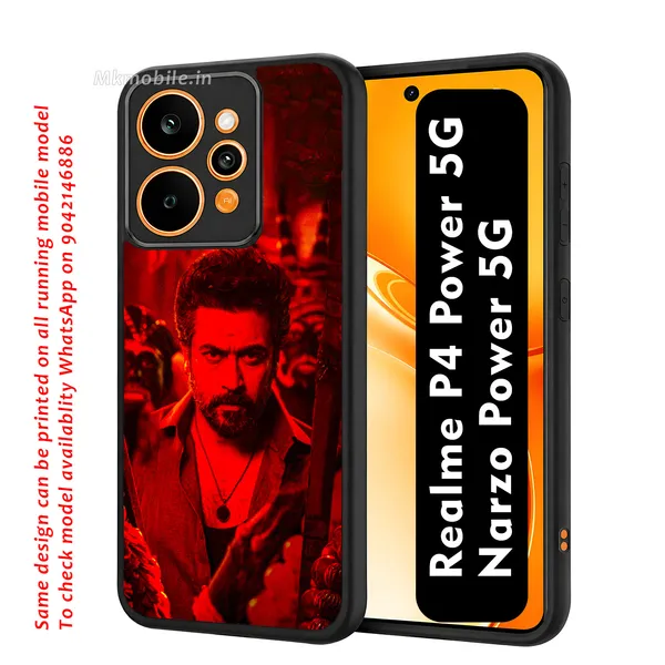 Tamil_Actor_Suriya_Karuppu_Movie_Look_Design_Printed_Premium_Glossy_Back_Case_Cover_With_Camera_Protection_For_Realme_P4_Power_5G_/_Narzo_Power_5G_Mk000259_Bx