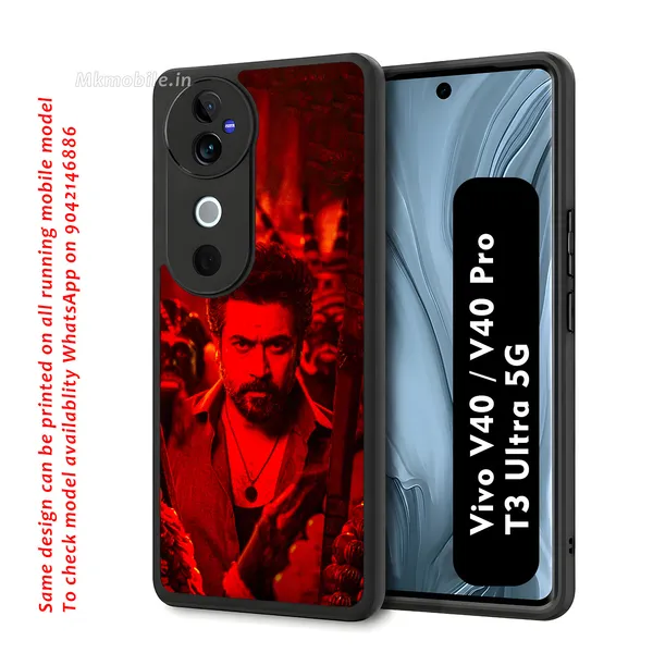 Tamil_Actor_Suriya_Karuppu_Movie_Look_Design_Printed_Premium_Glossy_Back_Case_Cover_With_Camera_Protection_For_Vivo_V40_5G_/_V40_Pro_5G_/_T3_Ultra_5G_Mk000259_Bx