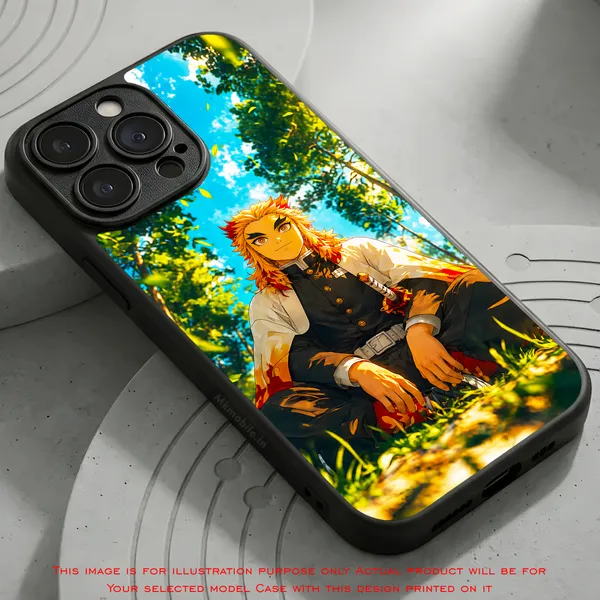 Character_Kyojuro_Rengoku_From_The_Anime_Demon_Slayer_Design_Printed_Premium_Glossy_Back_Case_Cover_With_Camera_Protection_Mk000264_Bx