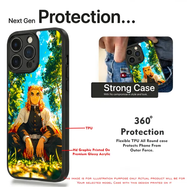 Character_Kyojuro_Rengoku_From_The_Anime_Demon_Slayer_Design_Printed_Premium_Glossy_Back_Case_Cover_With_Camera_Protection_Mk000264_Bx