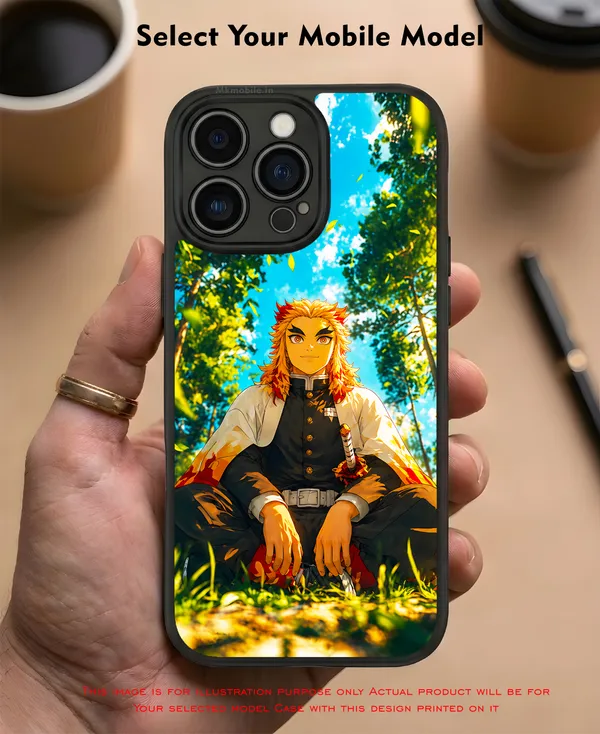 Character_Kyojuro_Rengoku_From_The_Anime_Demon_Slayer_Design_Printed_Premium_Glossy_Back_Case_Cover_With_Camera_Protection_Mk000264_Bx