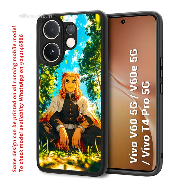 Character_Kyojuro_Rengoku_From_The_Anime_Demon_Slayer_Design_Printed_Premium_Glossy_Back_Case_Cover_With_Camera_Protection_For_Vivo_V60_5G_/_V60e_/_T4_Pro_5G_Mk000264_Bx
