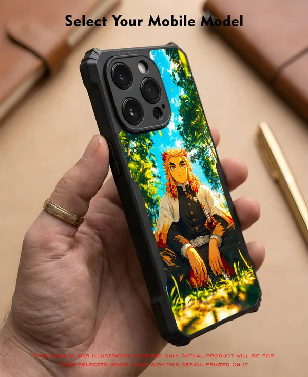 Character_Kyojuro_Rengoku_From_The_Anime_Demon_Slayer_Design_Printed_Bumper_Glossy_Back_Case_Cover_With_Camera_Protection_Mk000264_Ip