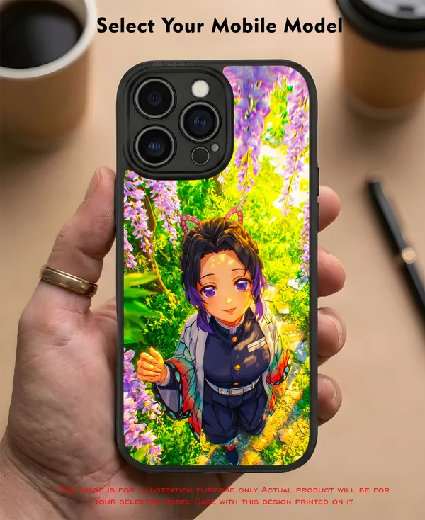 Character_Shinobu_Koch_From_The_Anime_Demon_Slayer_Design_Printed_Premium_Glossy_Back_Case_Cover_With_Camera_Protection_Mk000266_Bx