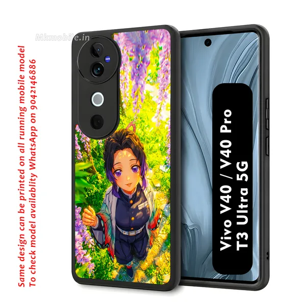 Character_Shinobu_Koch_From_The_Anime_Demon_Slayer_Design_Printed_Premium_Glossy_Back_Case_Cover_With_Camera_Protection_For_Vivo_V40_5G_/_V40_Pro_5G_/_T3_Ultra_5G_Mk000266_Bx