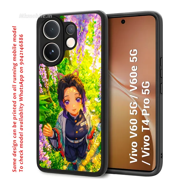Character_Shinobu_Koch_From_The_Anime_Demon_Slayer_Design_Printed_Premium_Glossy_Back_Case_Cover_With_Camera_Protection_For_Vivo_V60_5G_/_V60e_/_T4_Pro_5G_Mk000266_Bx