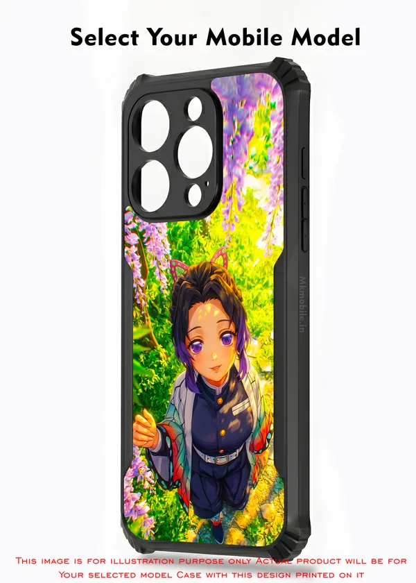 Character_Shinobu_Koch_From_The_Anime_Demon_Slayer_Design_Printed_Bumper_Glossy_Back_Case_Cover_With_Camera_Protection_Mk000266_Ip