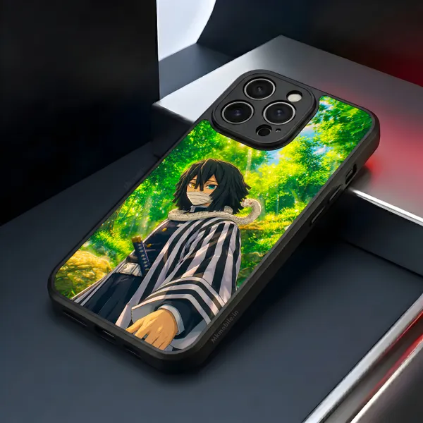 Character_Obanai_Iguro_From_The_Anime_Series_Demon_Slayer_Design_Printed_Premium_Glossy_Back_Case_Cover_With_Camera_Protection_Mk000268_Bx