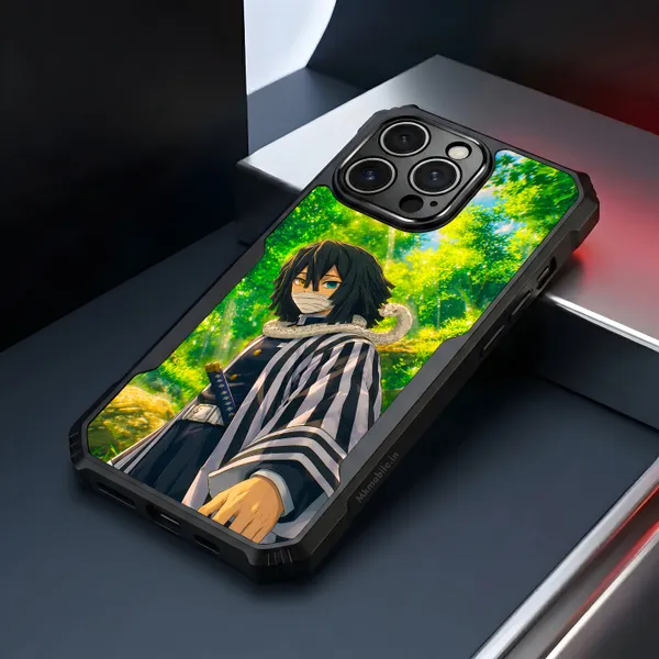Character_Obanai_Iguro_From_The_Anime_Series_Demon_Slayer_Design_Printed_Bumper_Glossy_Back_Case_Cover_With_Camera_Protection_Mk000268_Ip