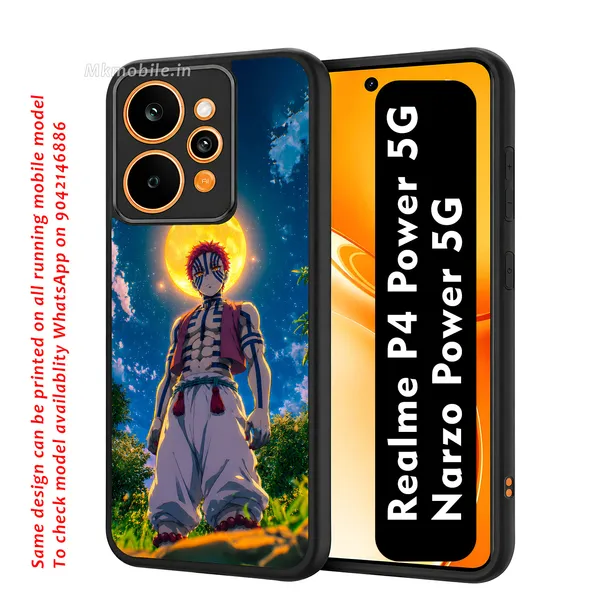 Character_Akaza_From_The_Demon_Slayer_Design_Printed_Premium_Glossy_Back_Case_Cover_With_Camera_Protection_For_Realme_P4_Power_5G_/_Narzo_Power_5G_Mk000269_Bx