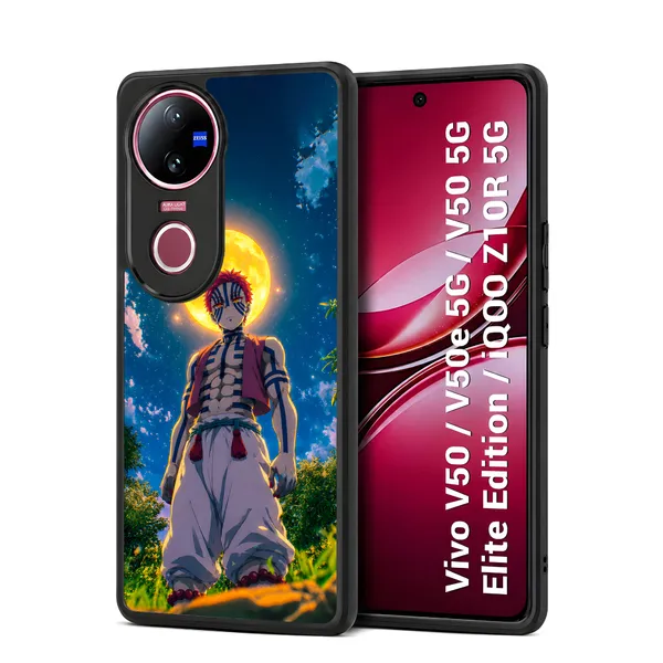 Character_Akaza_From_The_Demon_Slayer_Design_Printed_Premium_Glossy_Back_Case_Cover_With_Camera_Protection_For_Vivo_V50_/_V50e_/_V50_5g_Elite_Edition_/_iQOO_Z10r_5g_Mk000269_Bx