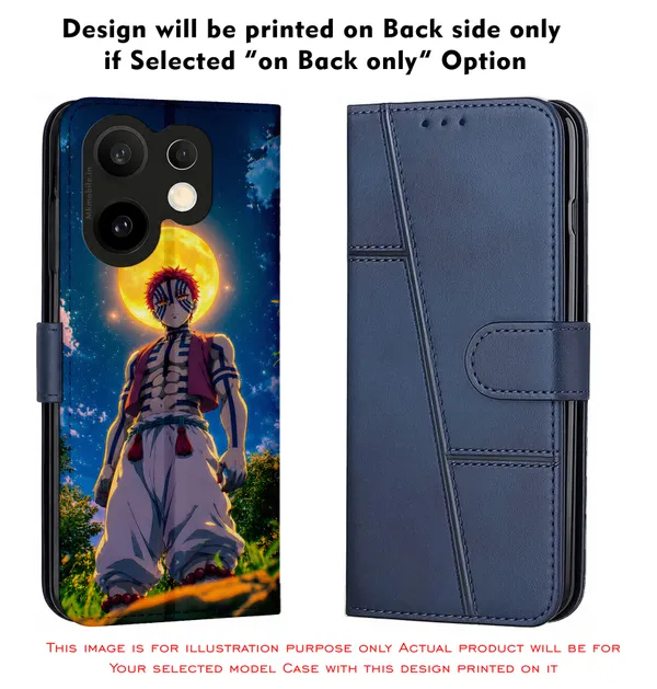 Character_Akaza_From_The_Demon_Slayer_Design_Printed_Flip_Case_Cover_With_Camera_Protection_Mk000269_Fcuv