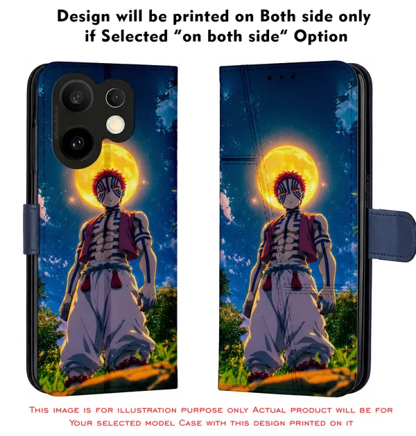 Character_Akaza_From_The_Demon_Slayer_Design_Printed_Flip_Case_Cover_With_Camera_Protection_Mk000269_Fcuv