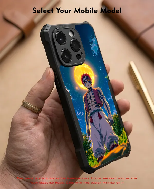 Character_Akaza_From_The_Demon_Slayer_Design_Printed_Bumper_Glossy_Back_Case_Cover_With_Camera_Protection_Mk000269_Ip
