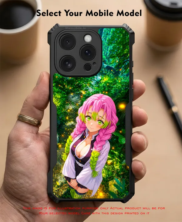 Character_Mitsuri_Kanroji,_Known_As_The_Love_Hashira_From_The_Anime_And_Manga_Series_Demon_Slayer_Design_Printed_Bumper_Glossy_Back_Case_Cover_With_Camera_Protection_Mk000270_Ip