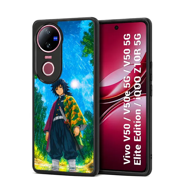 Character_Giyu_Tomioka_From_The_Anime_And_Manga_Series_Demon_Slayer_Design_Printed_Premium_Glossy_Back_Case_Cover_With_Camera_Protection_For_Vivo_V50_/_V50e_/_V50_5g_Elite_Edition_/_iQOO_Z10r_5g_Mk000271_Bx