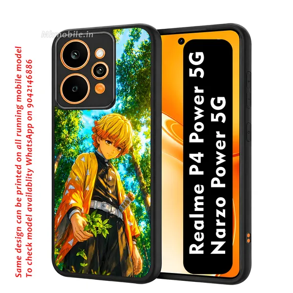 Character_Zenitsu_Agatsuma_From_The_Anime_Demon_Slayer_Design_Printed_Premium_Glossy_Back_Case_Cover_With_Camera_Protection_For_Realme_P4_Power_5G_/_Narzo_Power_5G_Mk000272_Bx