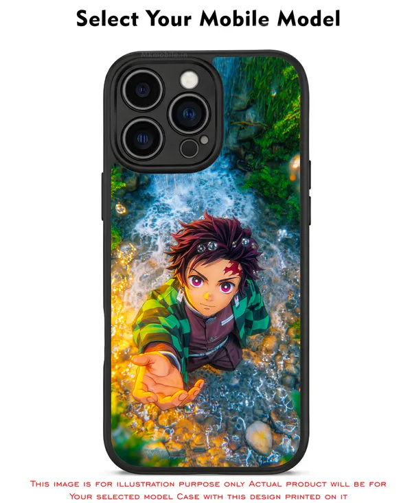 Character_Tanjiro_Kamado_From_The_Anime_Demon_Slayer_Design_Printed_Premium_Glossy_Back_Case_Cover_With_Camera_Protection_Mk000273_Bx