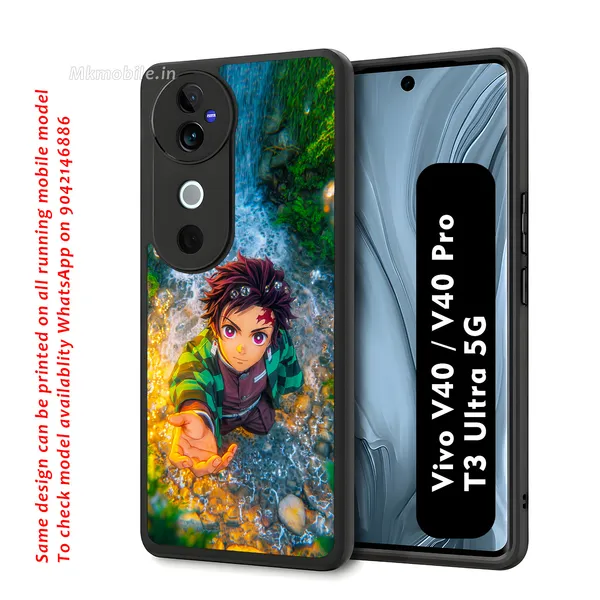Character_Tanjiro_Kamado_From_The_Anime_Demon_Slayer_Design_Printed_Premium_Glossy_Back_Case_Cover_With_Camera_Protection_For_Vivo_V40_5G_/_V40_Pro_5G_/_T3_Ultra_5G_Mk000273_Bx